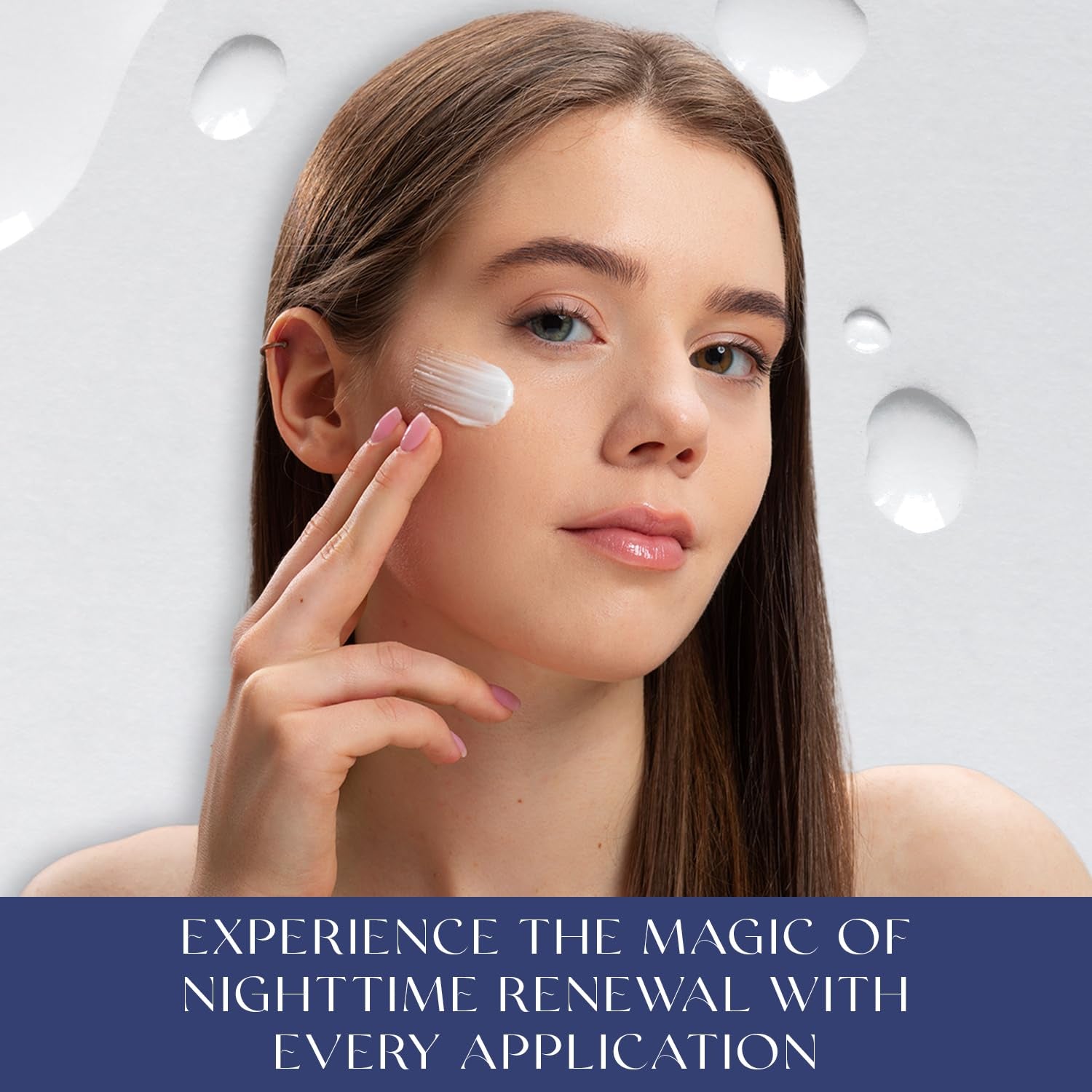 Hyaluronic & Collagen Face Moisturizer – Deep Hydration & Firming Night Cream for Dry or Dull Skin – Dermatologist Tested, anti Aging, Korean Skin Care, Vegan, Clean Beauty – 1.69 Fl Oz